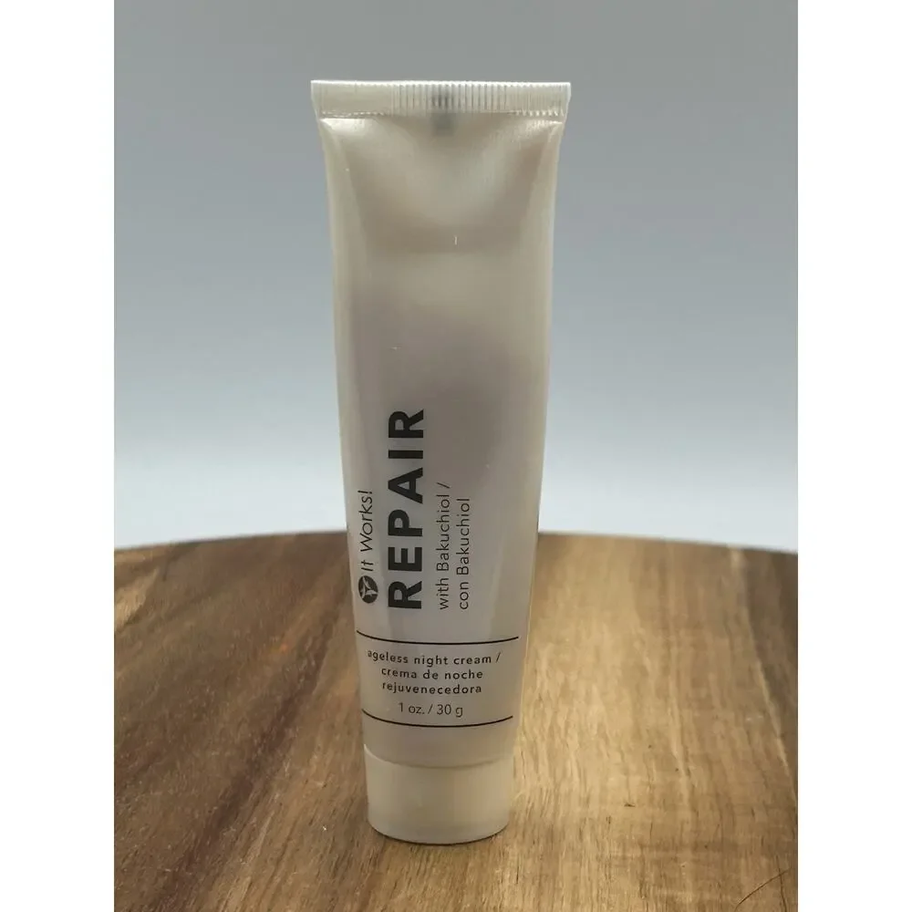 It Works! Repair Ageless Night Cream with Bakuchiol 1 oz 30 g New In Box